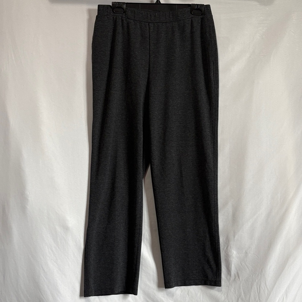 Alia Women's Grey Wide Leg Pants